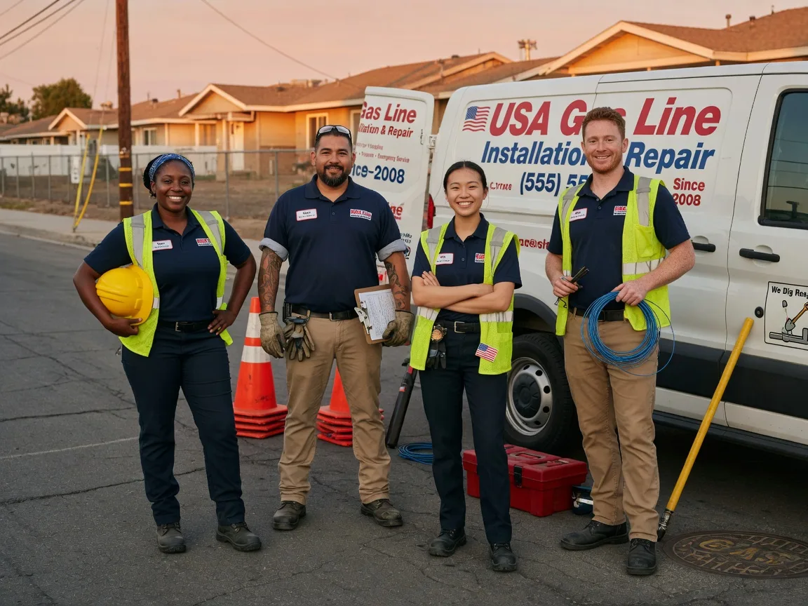 Gas Line Installation company in Adamstown, MD